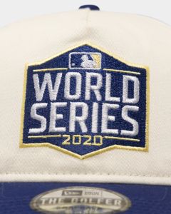 New Era Los Angeles Dodgers '2010's World Series Through The Decades' 2020 World Series Golfer Snapback Chrome White sold by Culture Kings