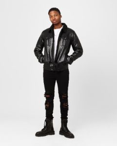Saint Morta Xon Sherpa Jacket Black sold by Culture Kings