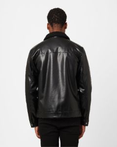 Saint Morta Xon Sherpa Jacket Black sold by Culture Kings