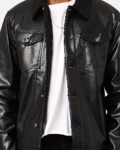 Saint Morta Xon Sherpa Jacket Black sold by Culture Kings