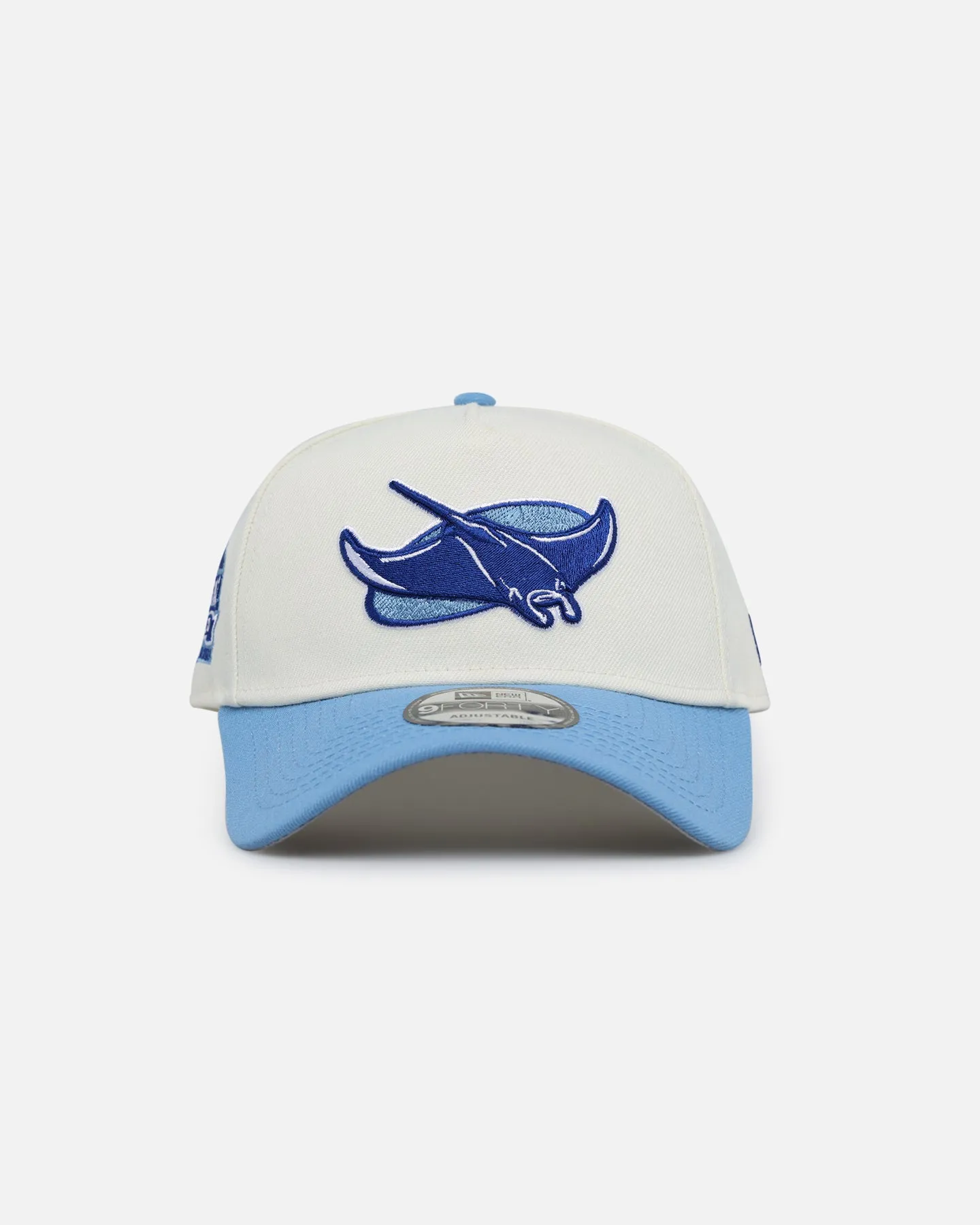 New Era Tampa Bay Rays 'Polar Breeze' 9FORTY A-Frame Snapback Chrome Sky sold by Culture Kings product image thumbnail 5