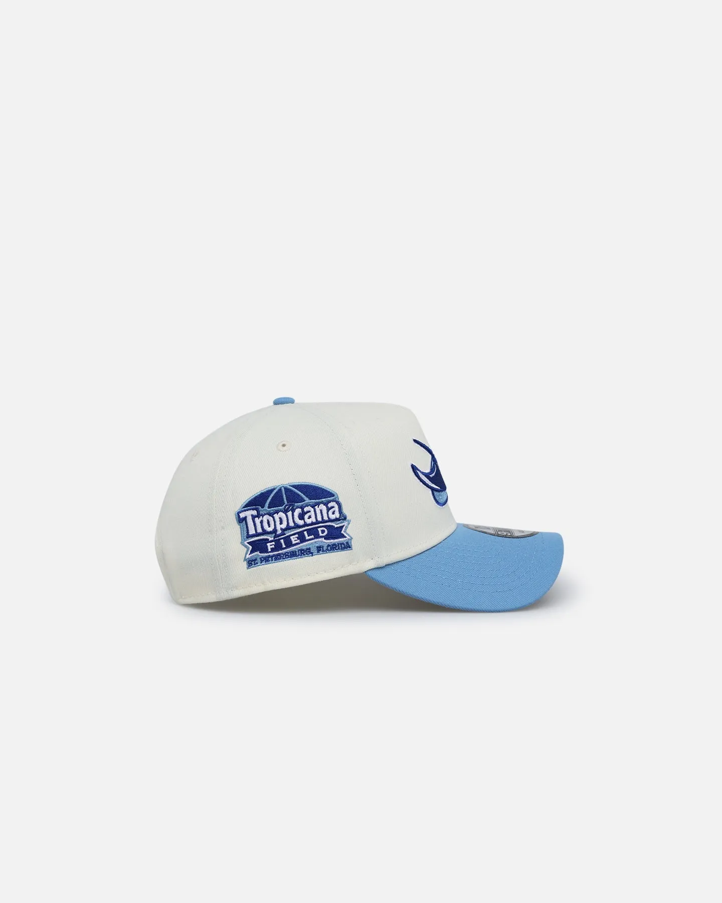 New Era Tampa Bay Rays 'Polar Breeze' 9FORTY A-Frame Snapback Chrome Sky sold by Culture Kings product image thumbnail 3