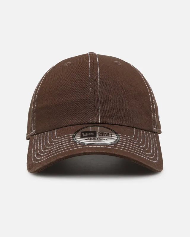 New Era Branded Casual Classic Strapback Walnut made by New Era