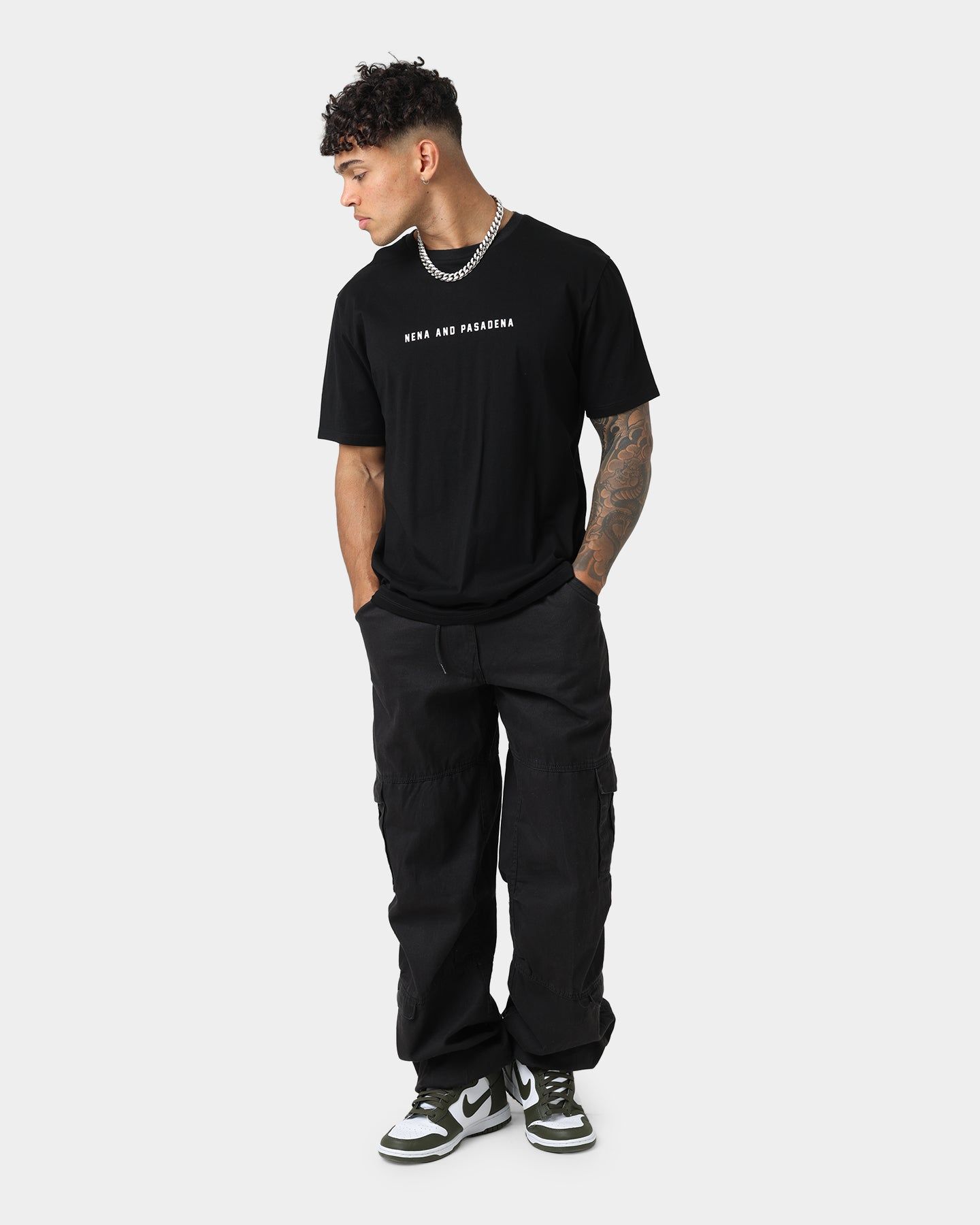 Nena and Pasadena Heartache Cape Back T-Shirt Jet Black sold by Culture Kings product image thumbnail 2