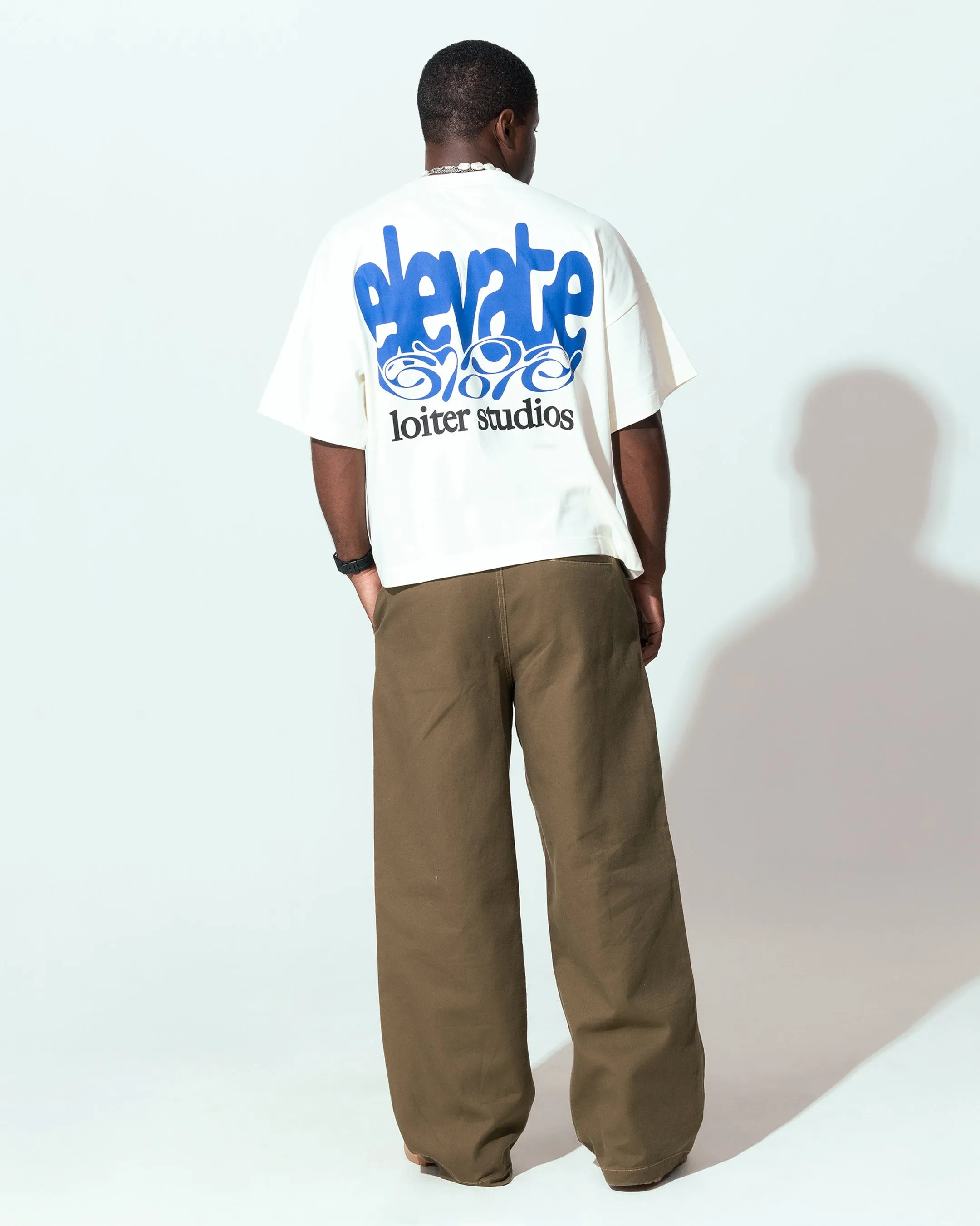 Loiter Elevate Box T-Shirt Off White sold by Culture Kings product image thumbnail 4