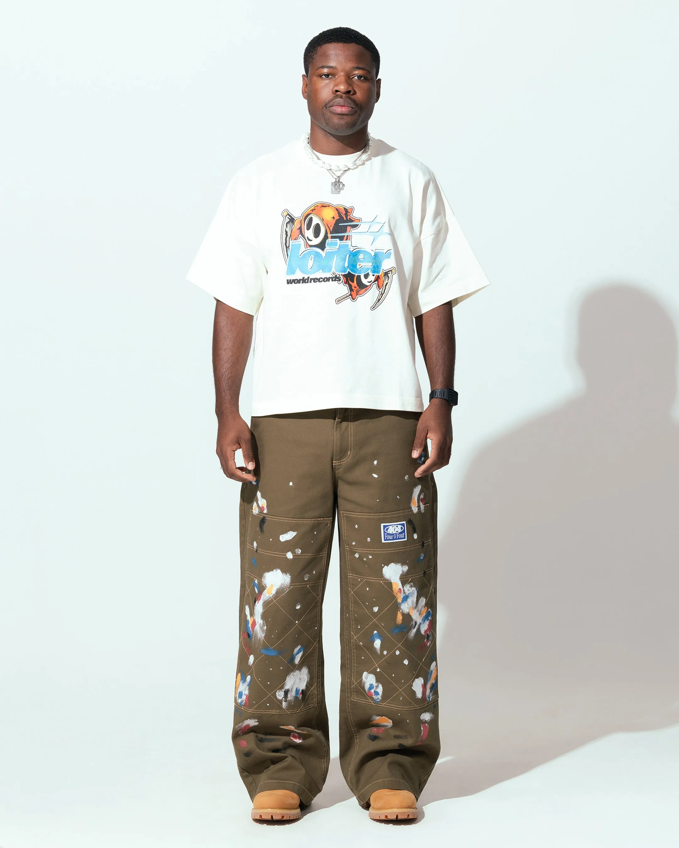 Loiter Elevate Box T-Shirt Off White sold by Culture Kings product image thumbnail 3