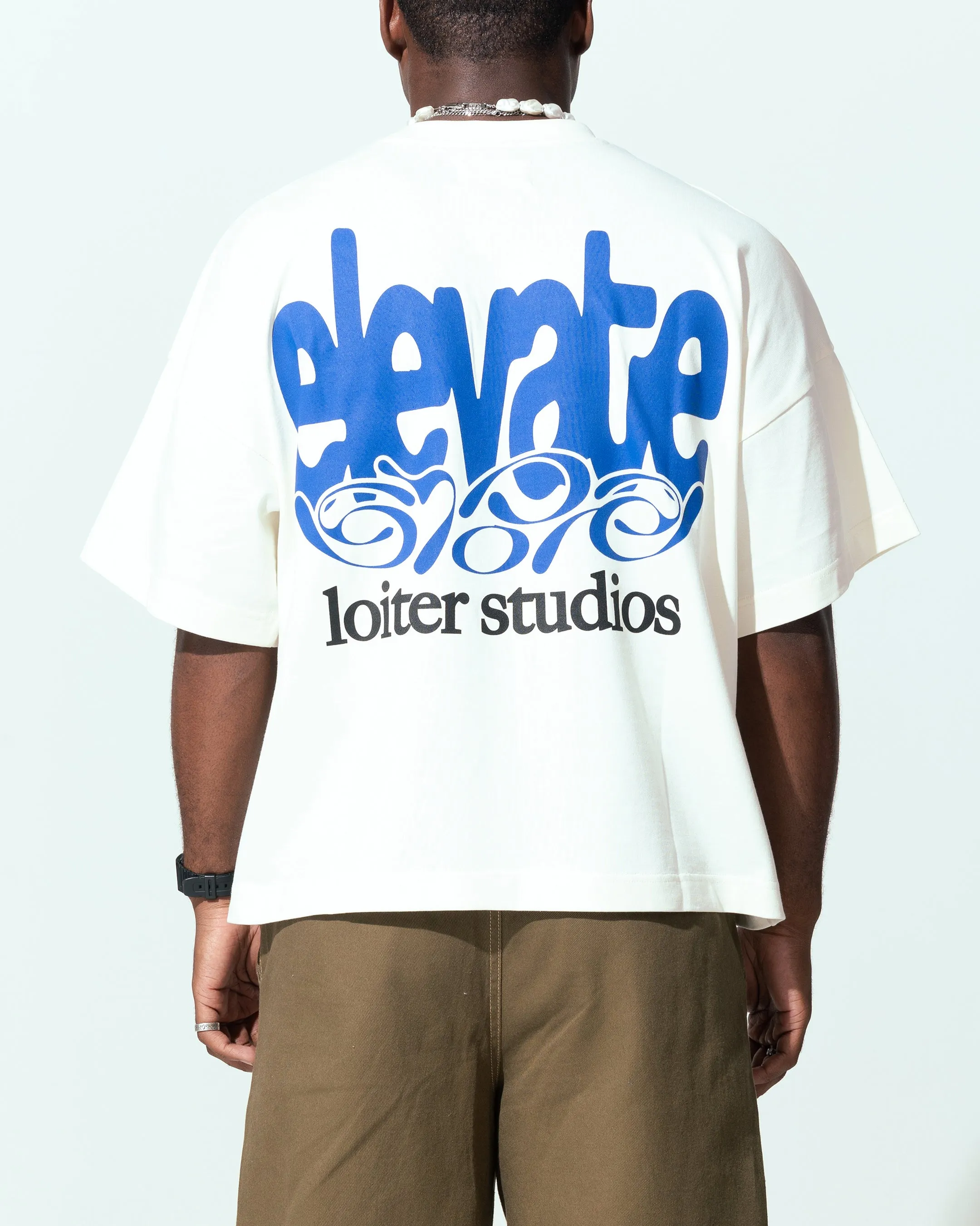 Loiter Elevate Box T-Shirt Off White sold by Culture Kings product image thumbnail 2