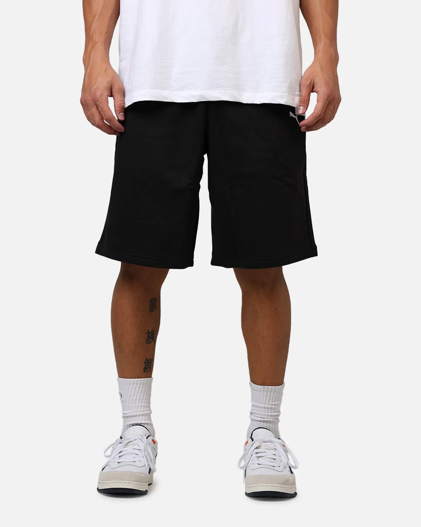 Puma X BMW MMS New Essential Fleece Shorts Black sold by Culture Kings