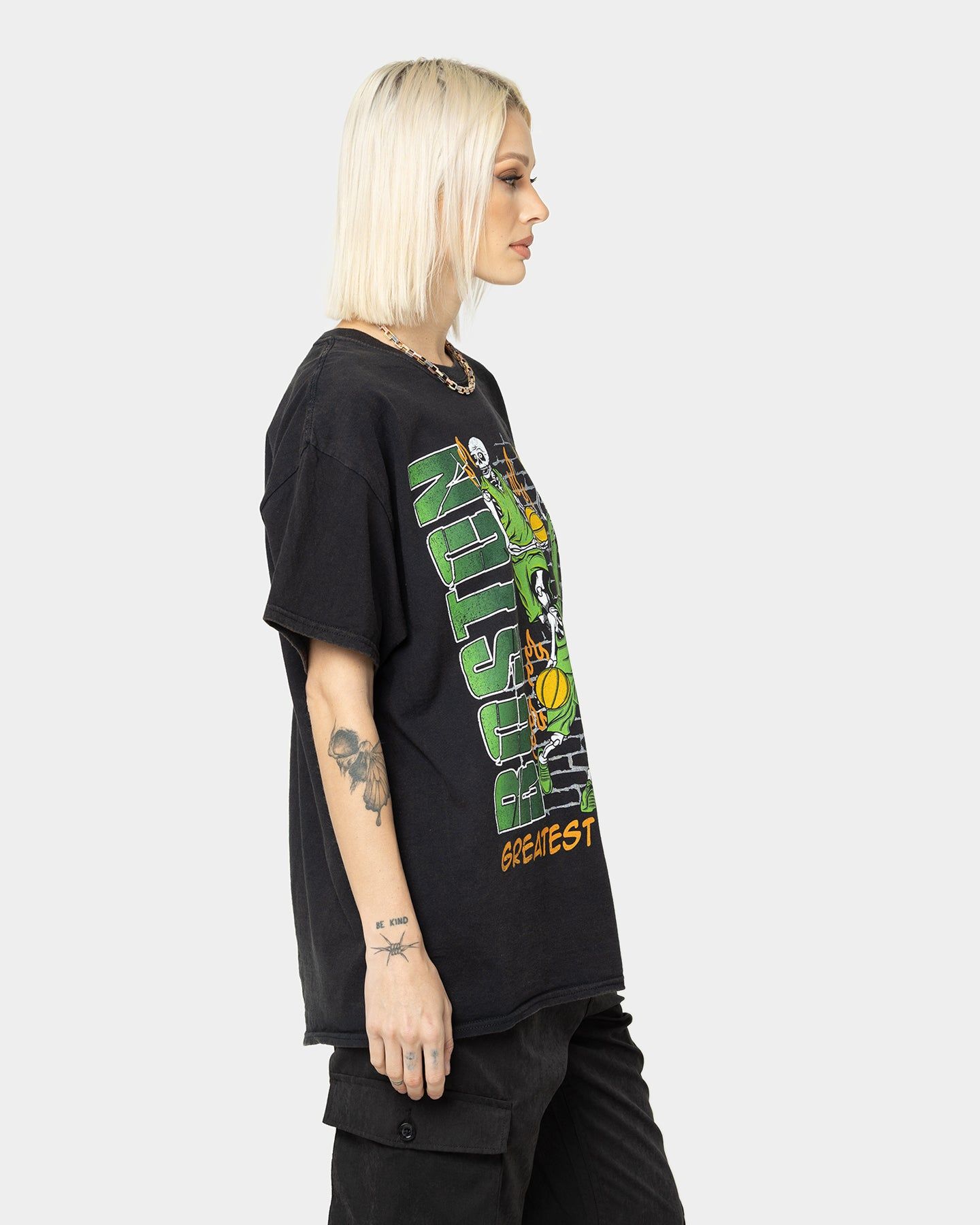 Goat Crew Boston Finals Vintage T-Shirt Washed Black sold by Culture Kings product image thumbnail 5