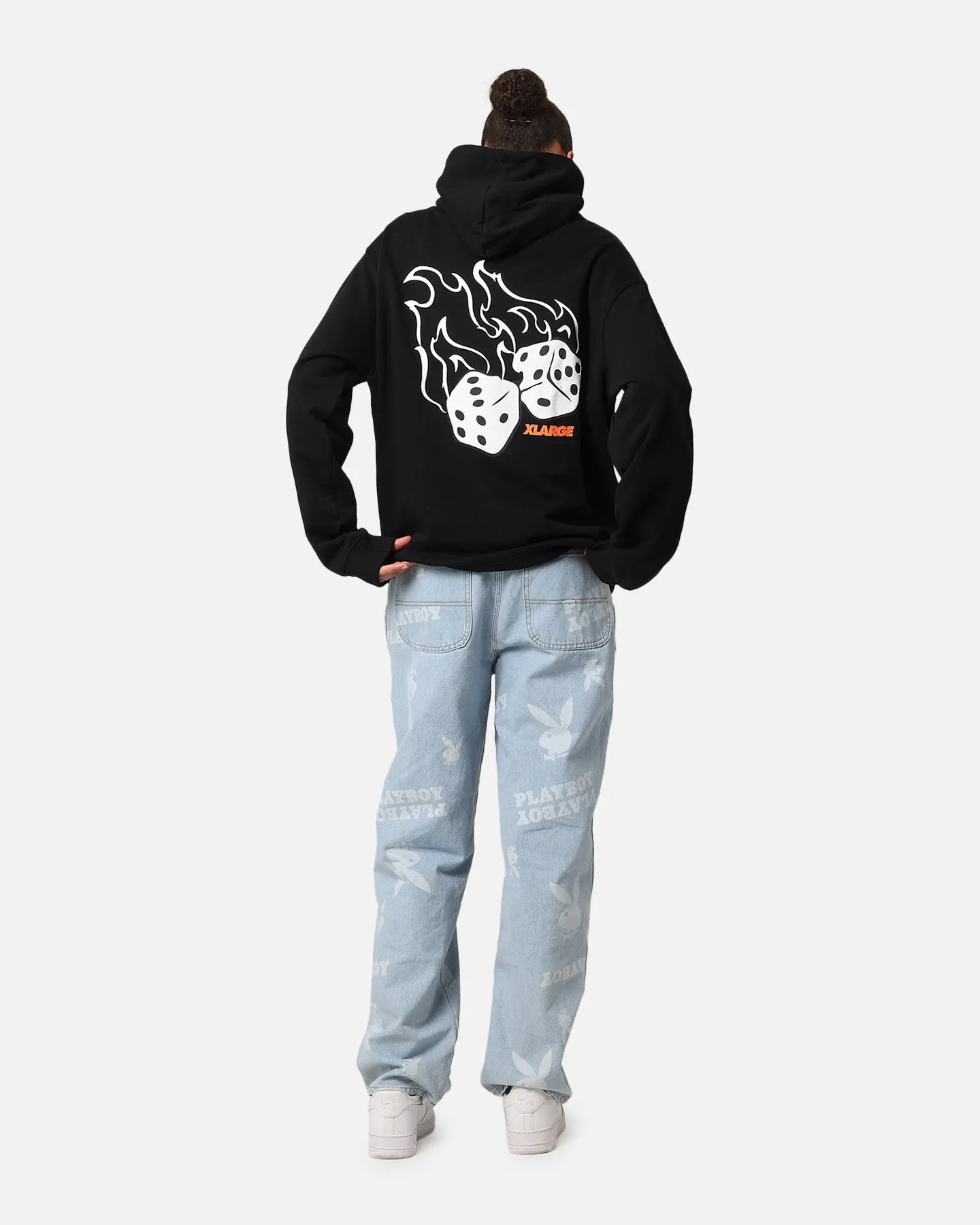 X-Large Fire Dice Hoodie Solid Black sold by Culture Kings product image thumbnail 3