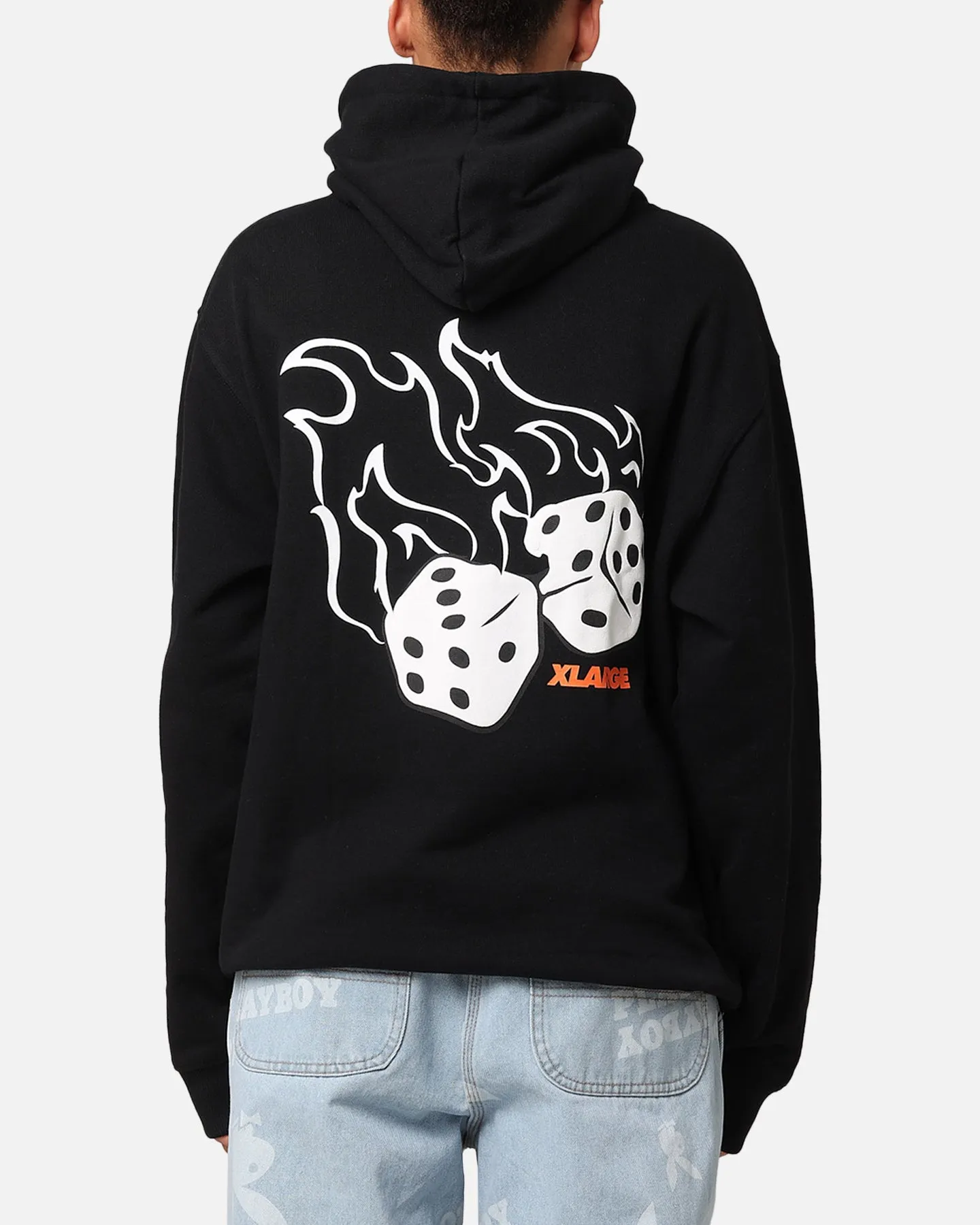 X-Large Fire Dice Hoodie Solid Black sold by Culture Kings
