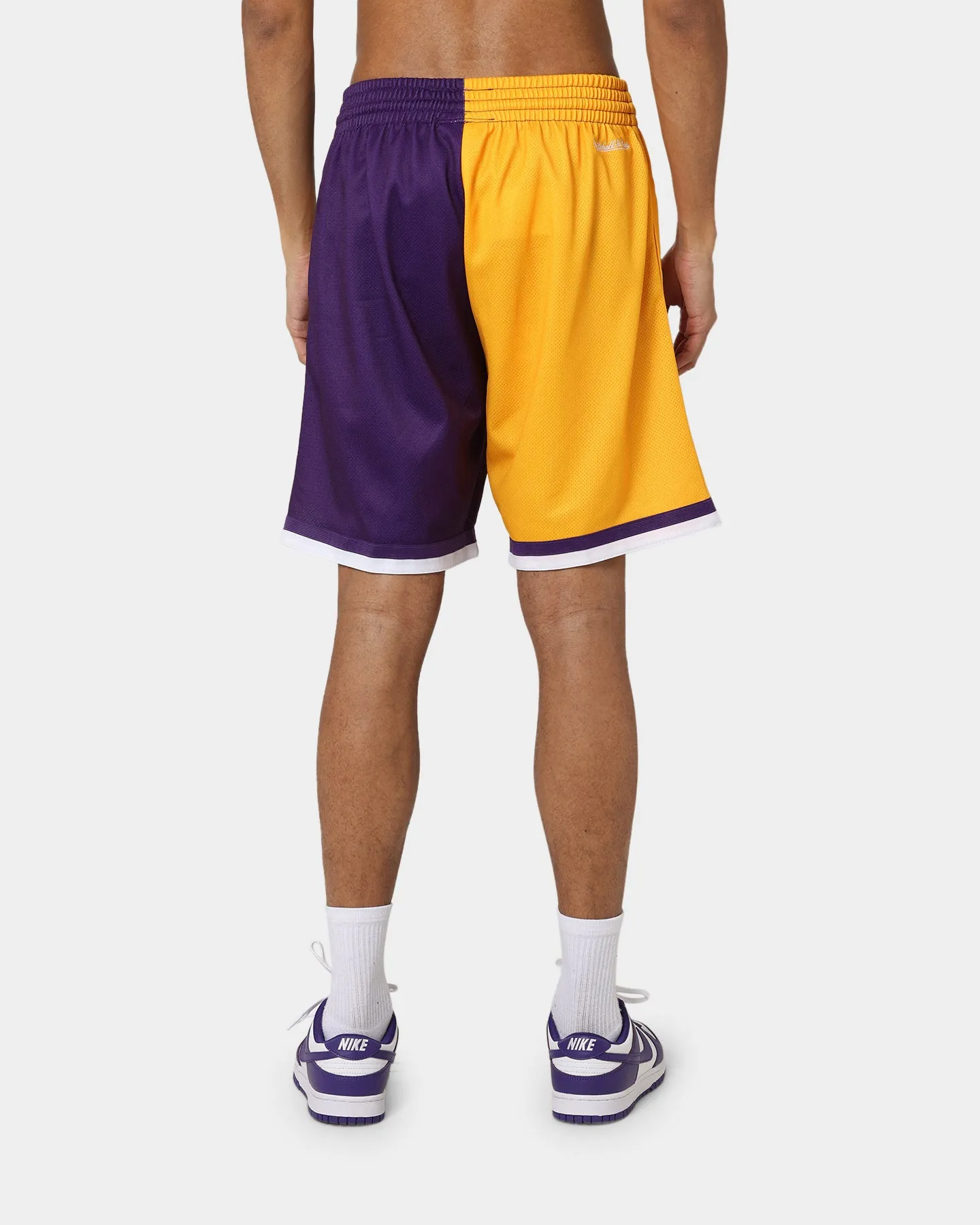 Mitchell & Ness Los Angeles Lakers Big Face 5.0 Shorts Yellow sold by Culture Kings product image thumbnail 4