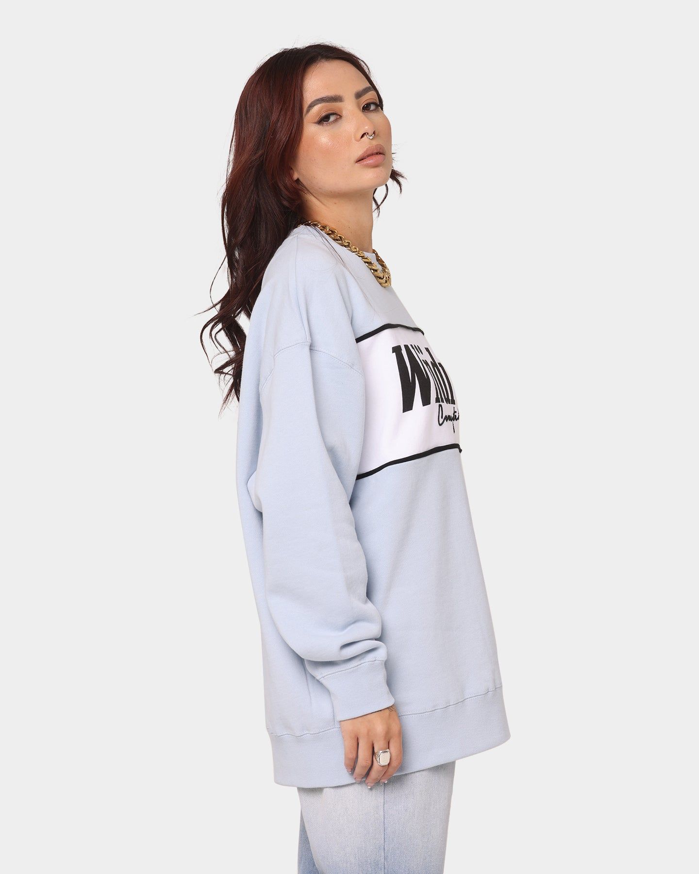 WNDRR Southland Crewneck Sweatshirt Sky Blue sold by Culture Kings product image thumbnail 5