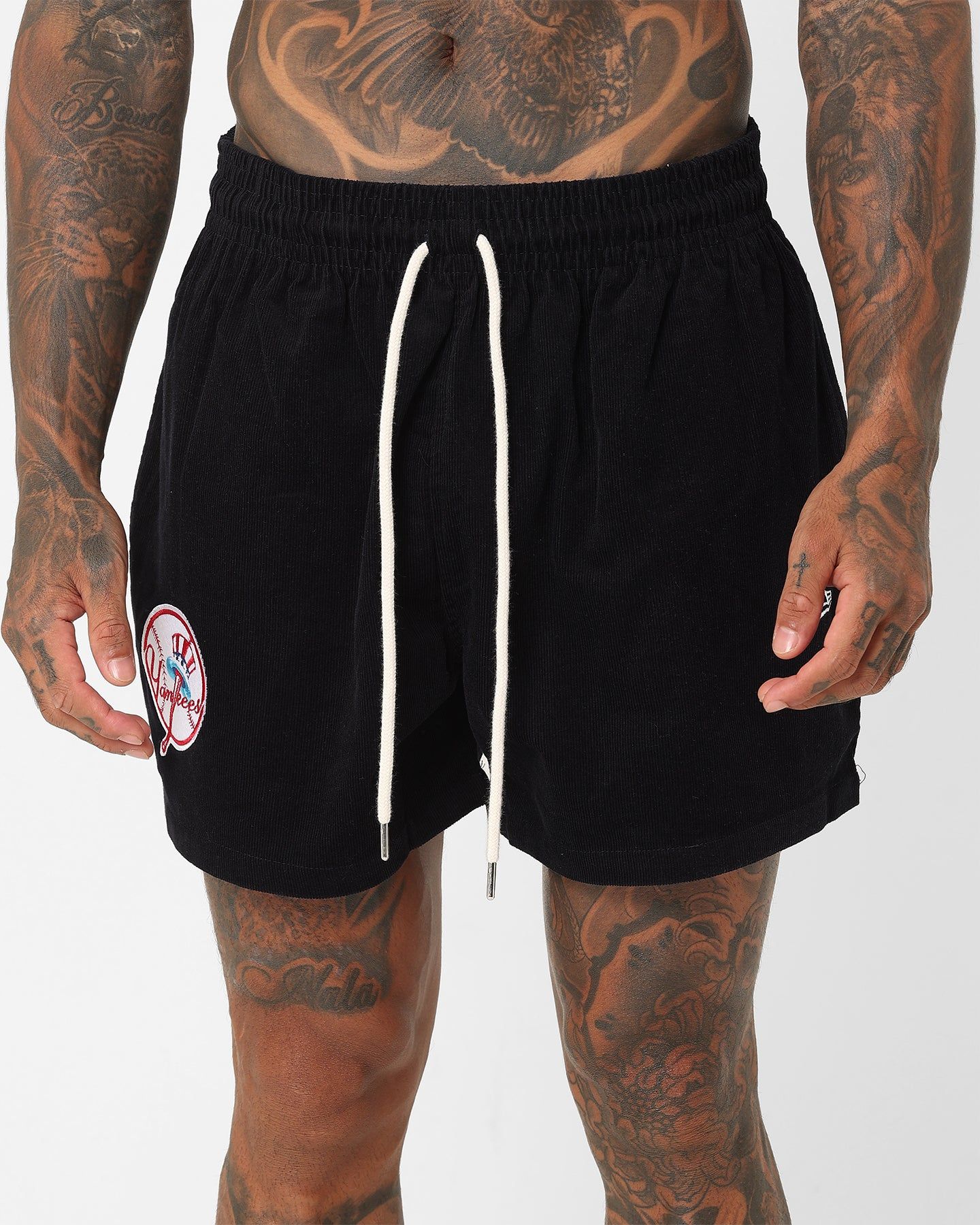 New Era New York Yankees Corduroy Woven Shorts Navy sold by Culture Kings product image thumbnail 7