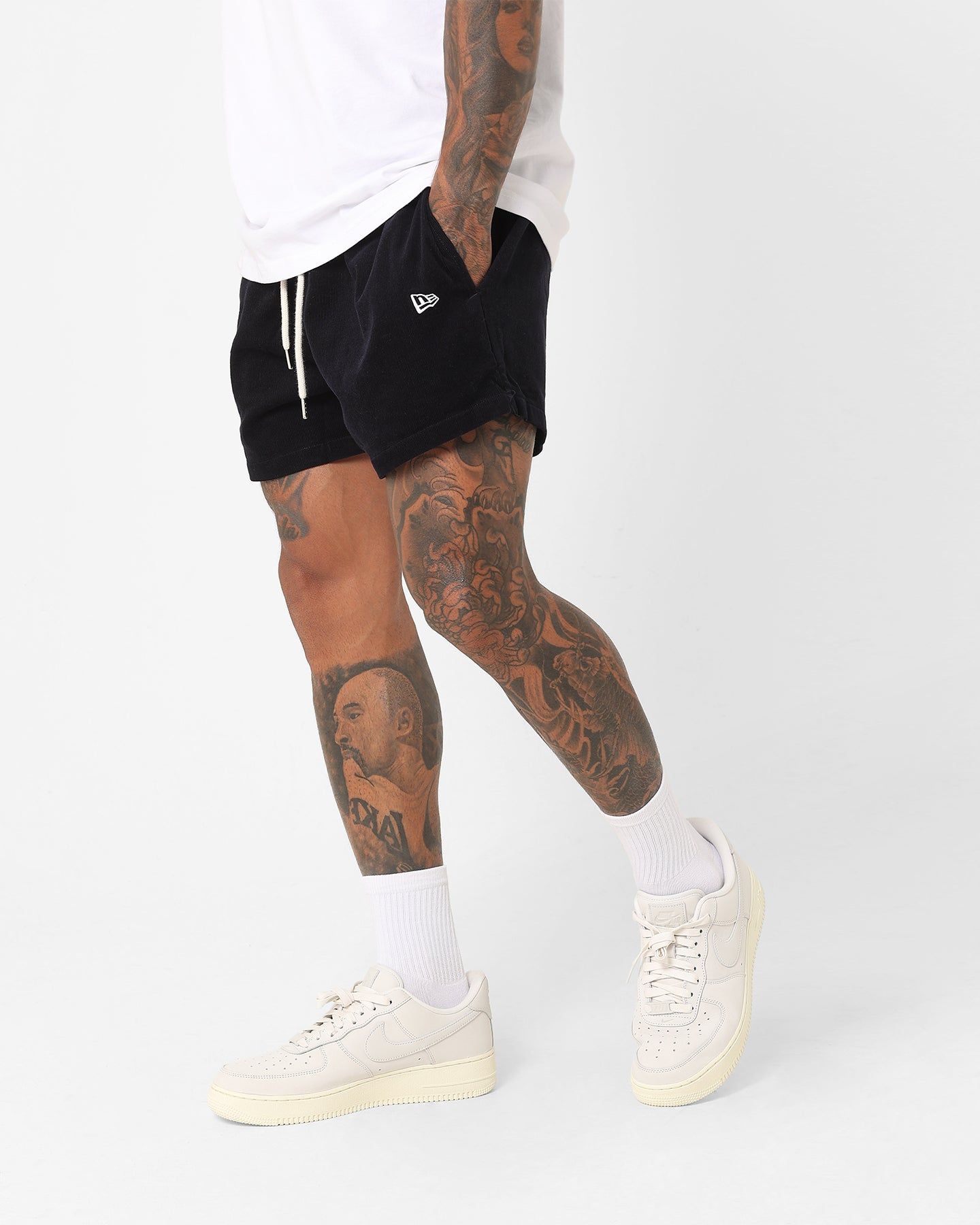 New Era New York Yankees Corduroy Woven Shorts Navy sold by Culture Kings product image thumbnail 6