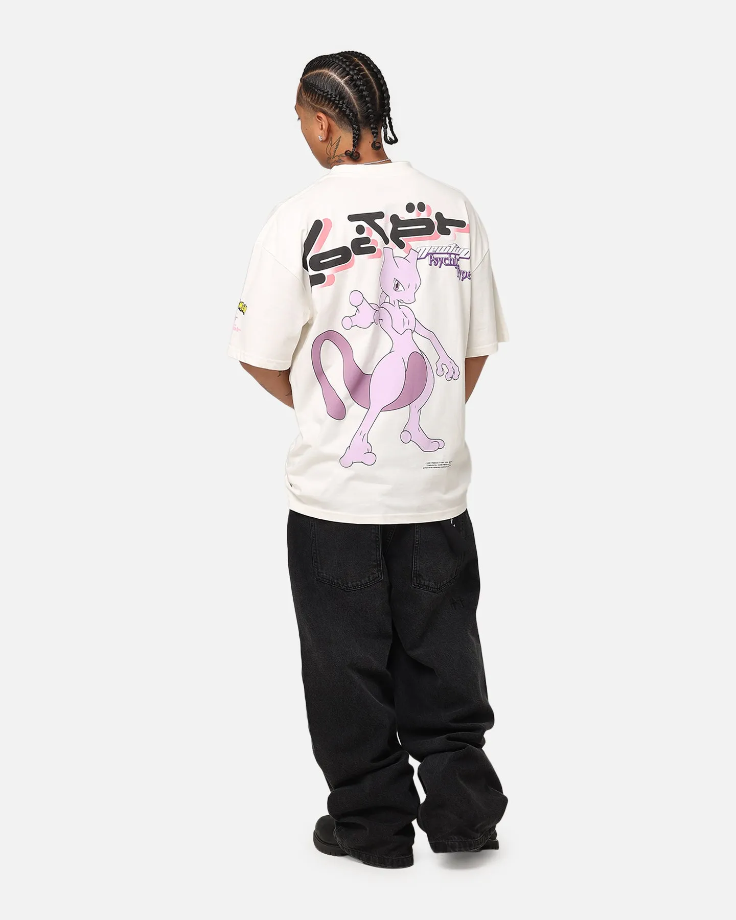 Pokémon By Loiter Mewtwo T-Shirt Off White sold by Culture Kings product image thumbnail 4