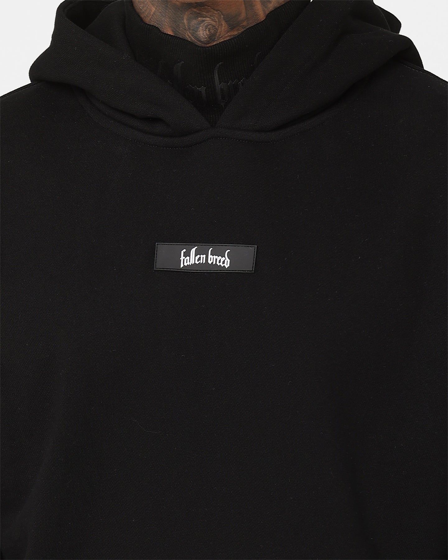 Fallen Breed Signature Logo Hoodie Black/Black sold by Culture Kings product image thumbnail 4