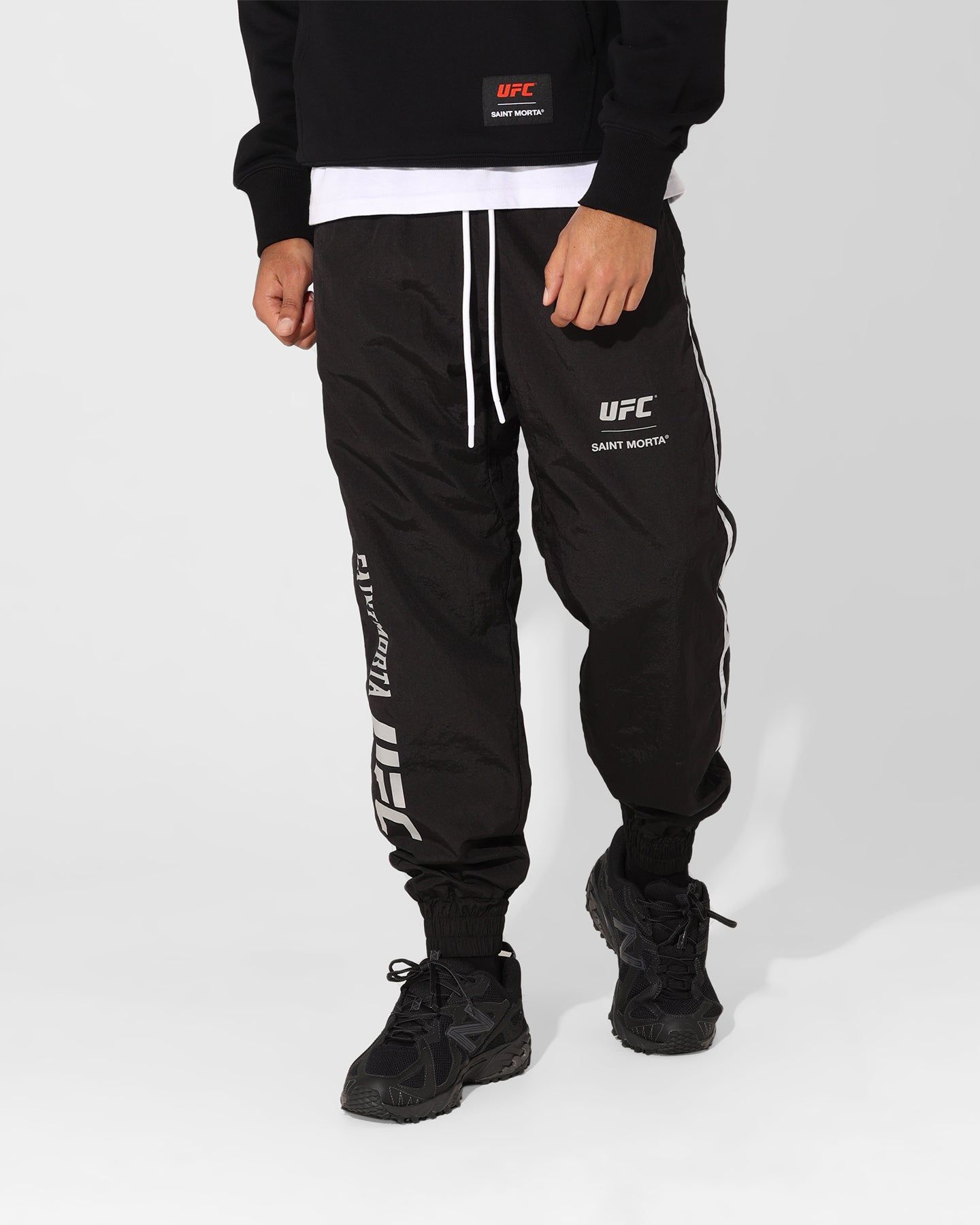 Saint Morta X UFC Championship Nylon Joggers Black sold by Culture Kings
