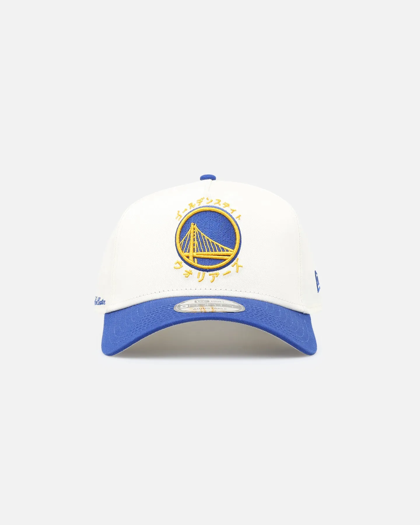 New Era Golden State Warriors 'NBA X Hyperfly' 9FORTY A-Frame Snapback Chrome White sold by Culture Kings