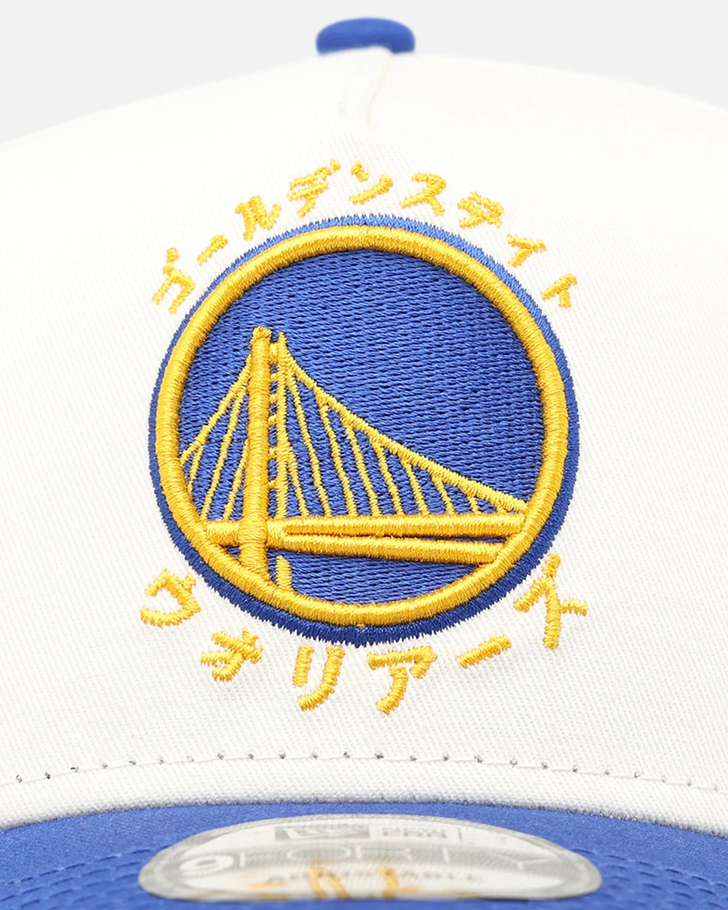 New Era Golden State Warriors 'NBA X Hyperfly' 9FORTY A-Frame Snapback Chrome White sold by Culture Kings product image thumbnail 5