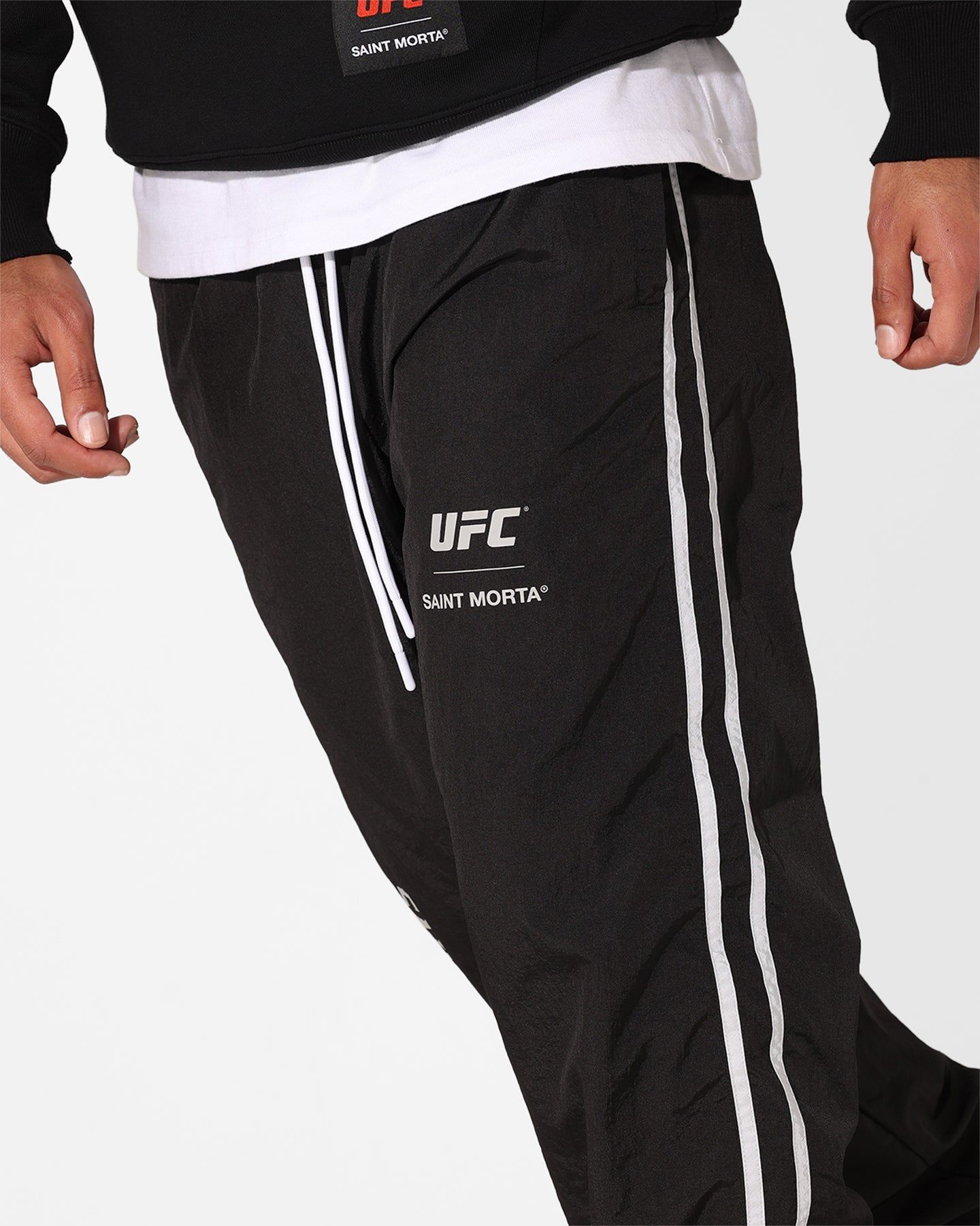 Saint Morta X UFC Championship Nylon Joggers Black sold by Culture Kings product image thumbnail 4