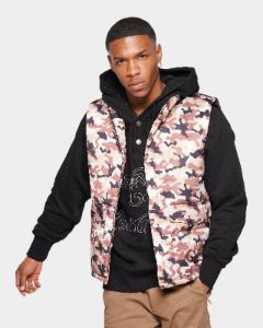 XXIII Jukka Camo Puffer Vest Camo sold by Culture Kings