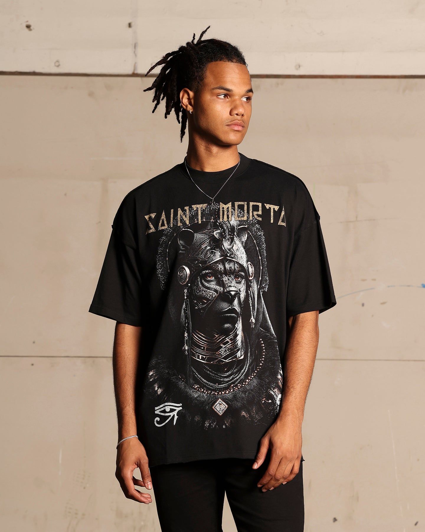 Saint Morta Shadow King T-Shirt Black sold by Culture Kings