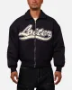 Loiter Pitch Varsity Jacket Navy sold by Culture Kings
