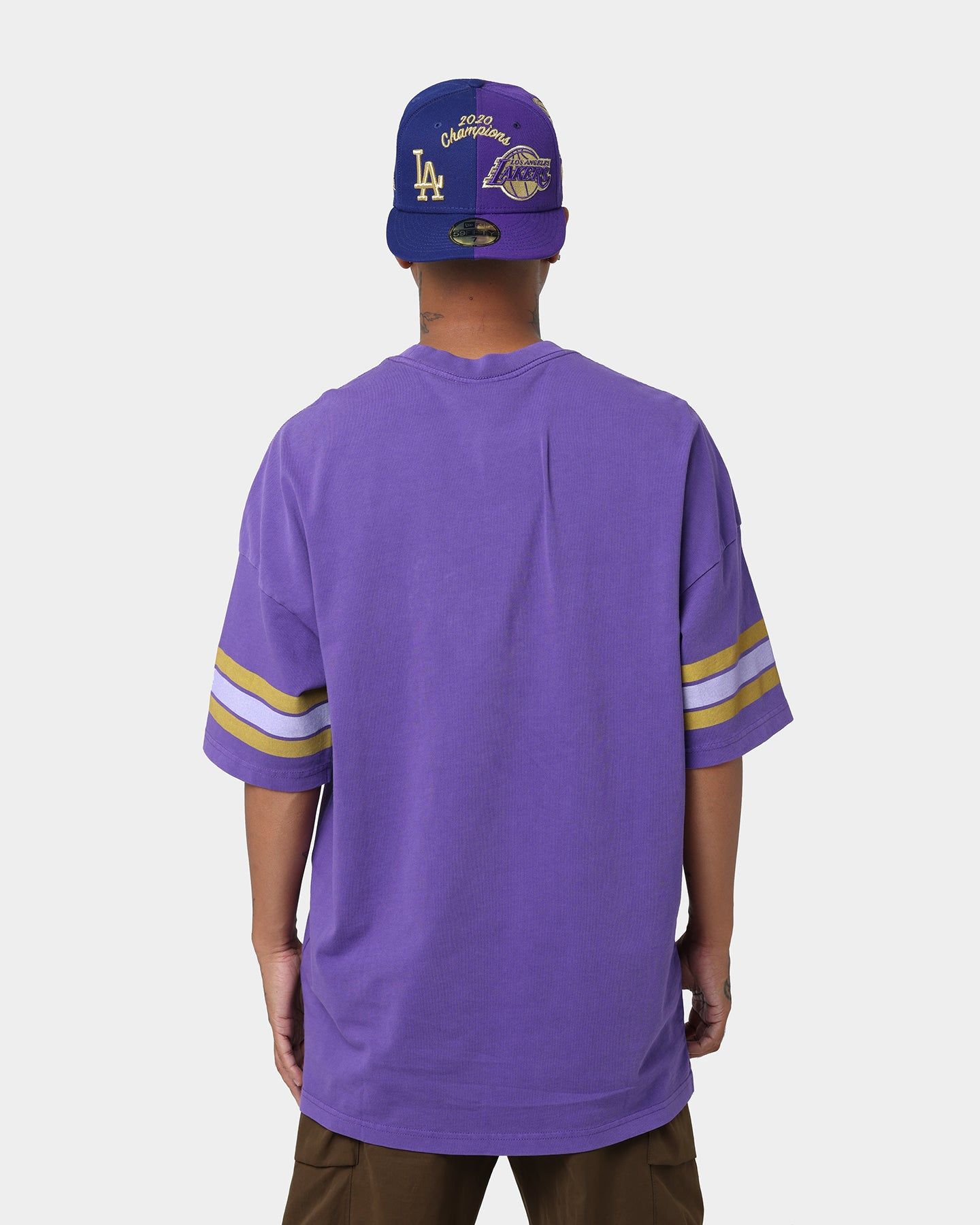 Mitchell & Ness Los Angeles Lakers Conference T-Shirt Faded Purple sold by Culture Kings product image thumbnail 4