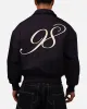 Loiter Pitch Varsity Jacket Navy sold by Culture Kings