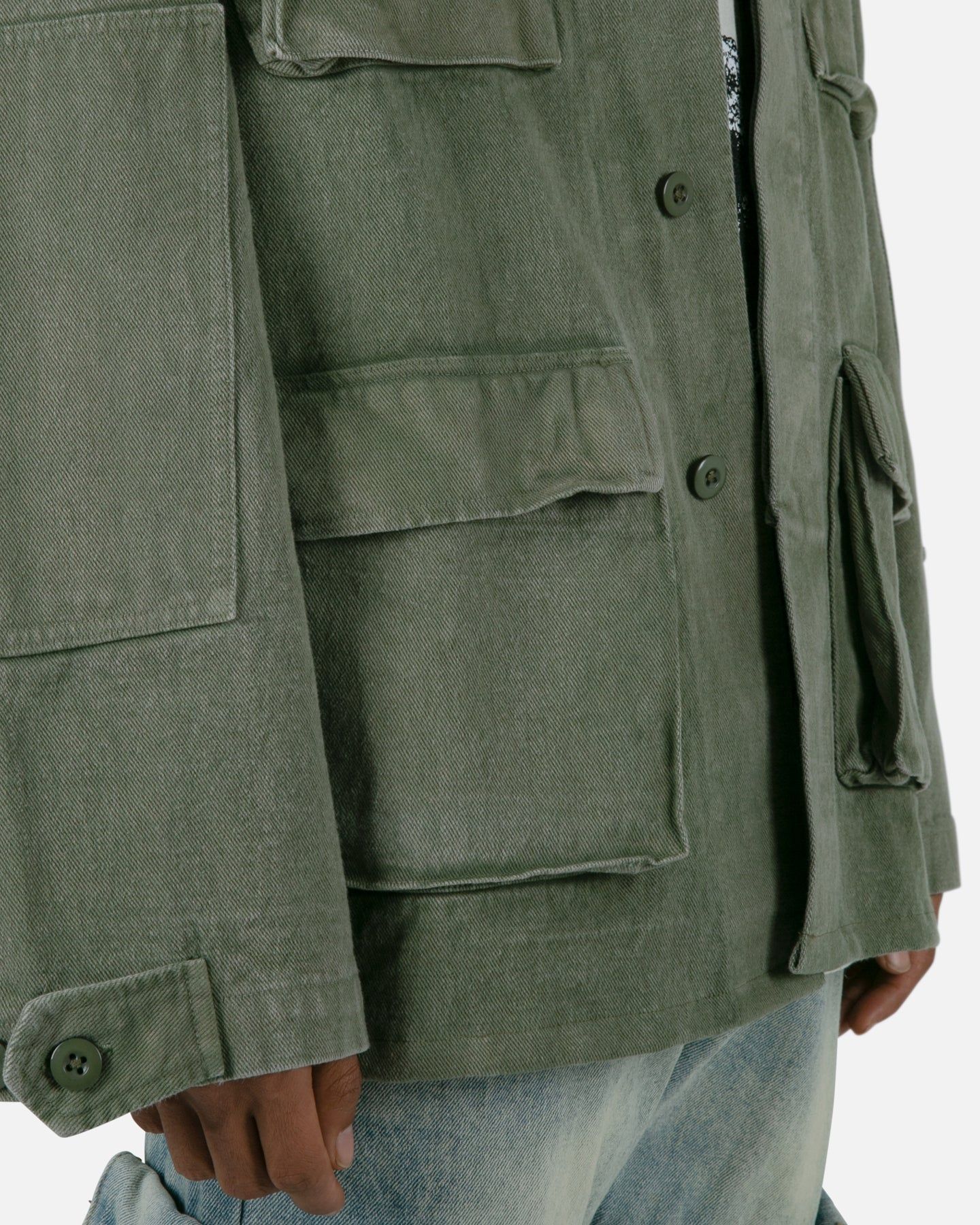 MNML Vintage Army Jacket Olive sold by Culture Kings product image thumbnail 7