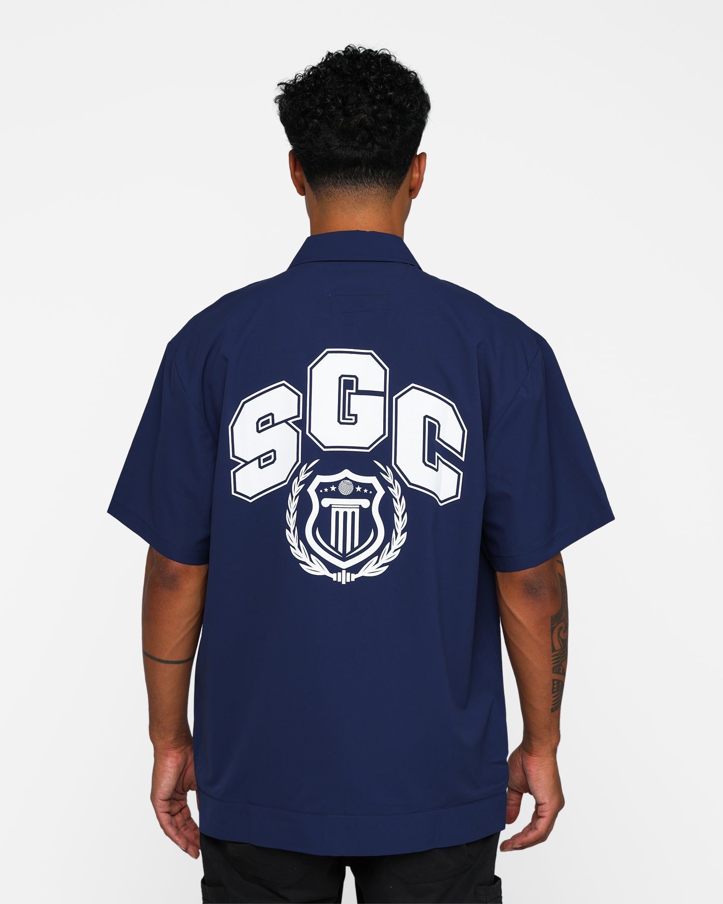 Students Golf Baker Cabana Shirt Navy sold by Culture Kings product image thumbnail 5