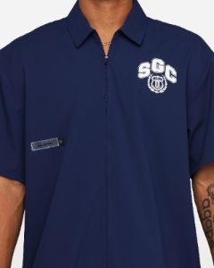 Students Golf Baker Cabana Shirt Navy sold by Culture Kings