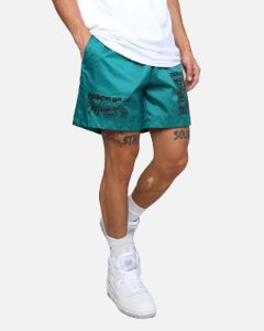 Rolling Loud Miami 23 Beach Shorts Cyan sold by Culture Kings