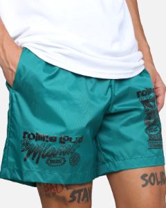Rolling Loud Miami 23 Beach Shorts Cyan sold by Culture Kings