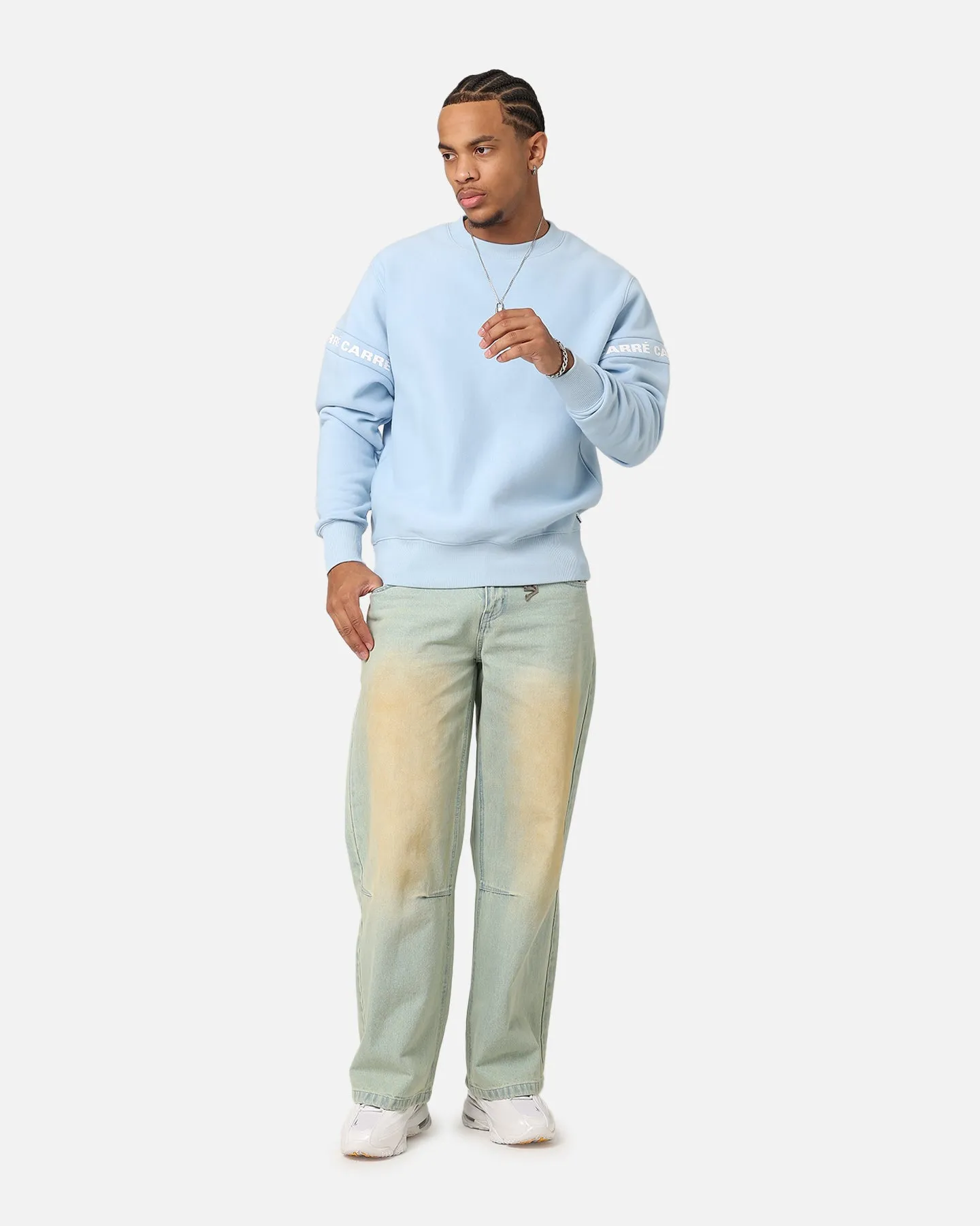 Carre La Manche 2.0 Crewneck Light Blue sold by Culture Kings product image thumbnail 2