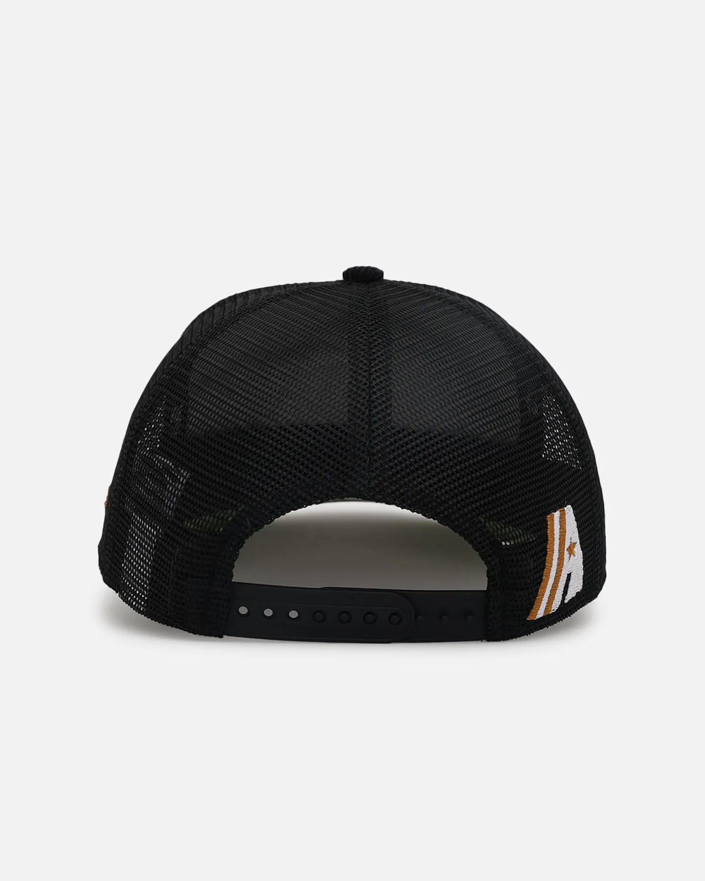 New Era Houston Astros 'Washed Cord Racer' Corduroy Golfer Trucker Snapback Washed Black sold by Culture Kings product image thumbnail 3