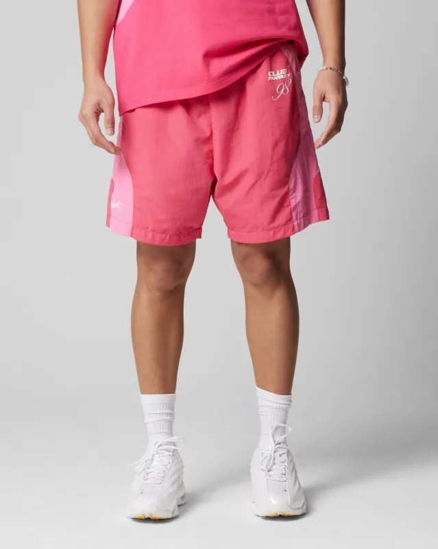 Loiter Subculture Panel Shorts Pink sold by Culture Kings