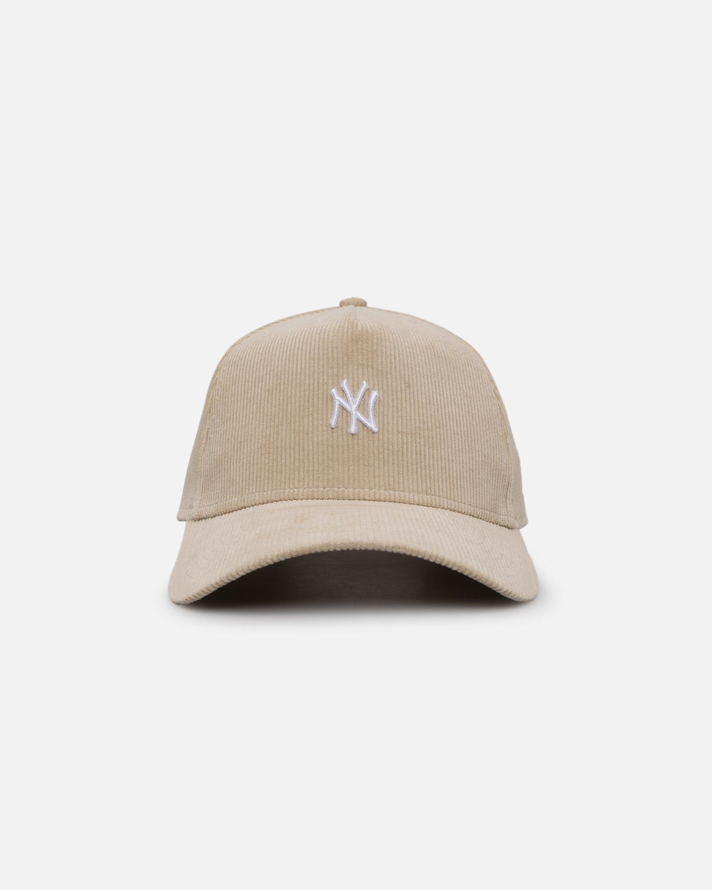 New Era New York Yankees 'Micro Cord Cream' 9FORTY A-Frame Snapback Cream/White sold by Culture Kings