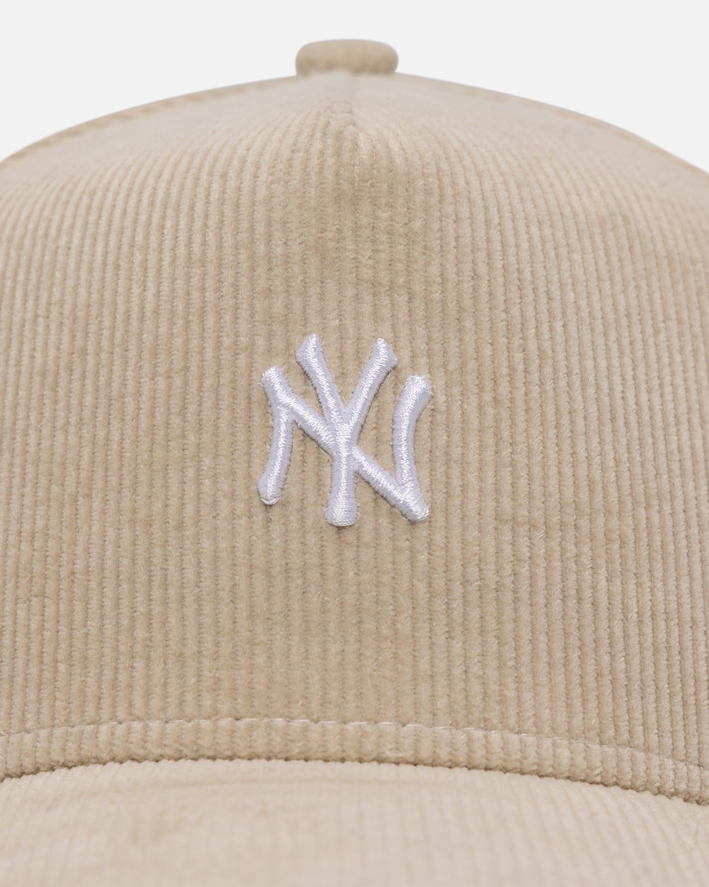 New Era New York Yankees 'Micro Cord Cream' 9FORTY A-Frame Snapback Cream/White sold by Culture Kings product image thumbnail 5