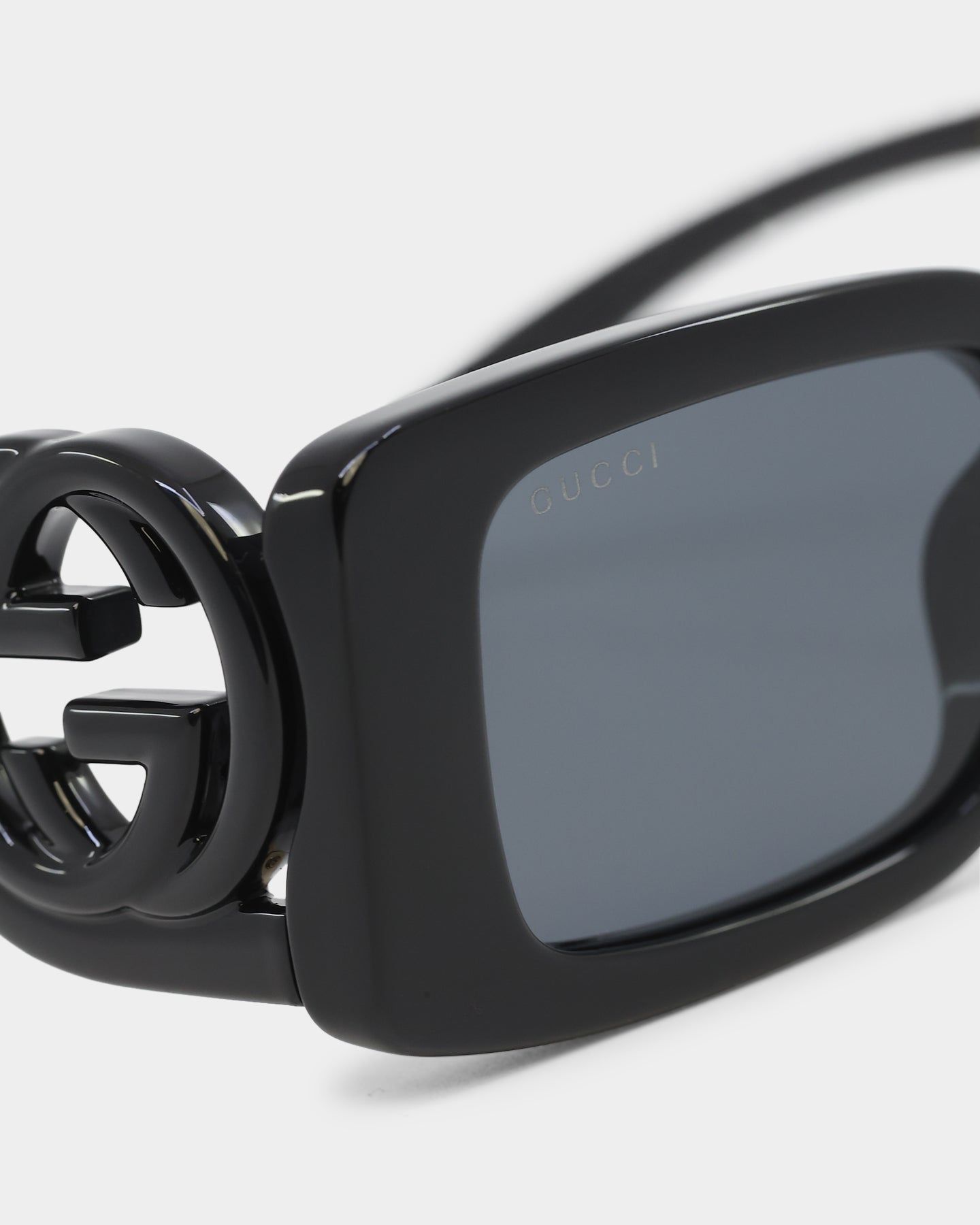 Gucci GG1325S001 Sunglasses Black/Green sold by Culture Kings product image thumbnail 5