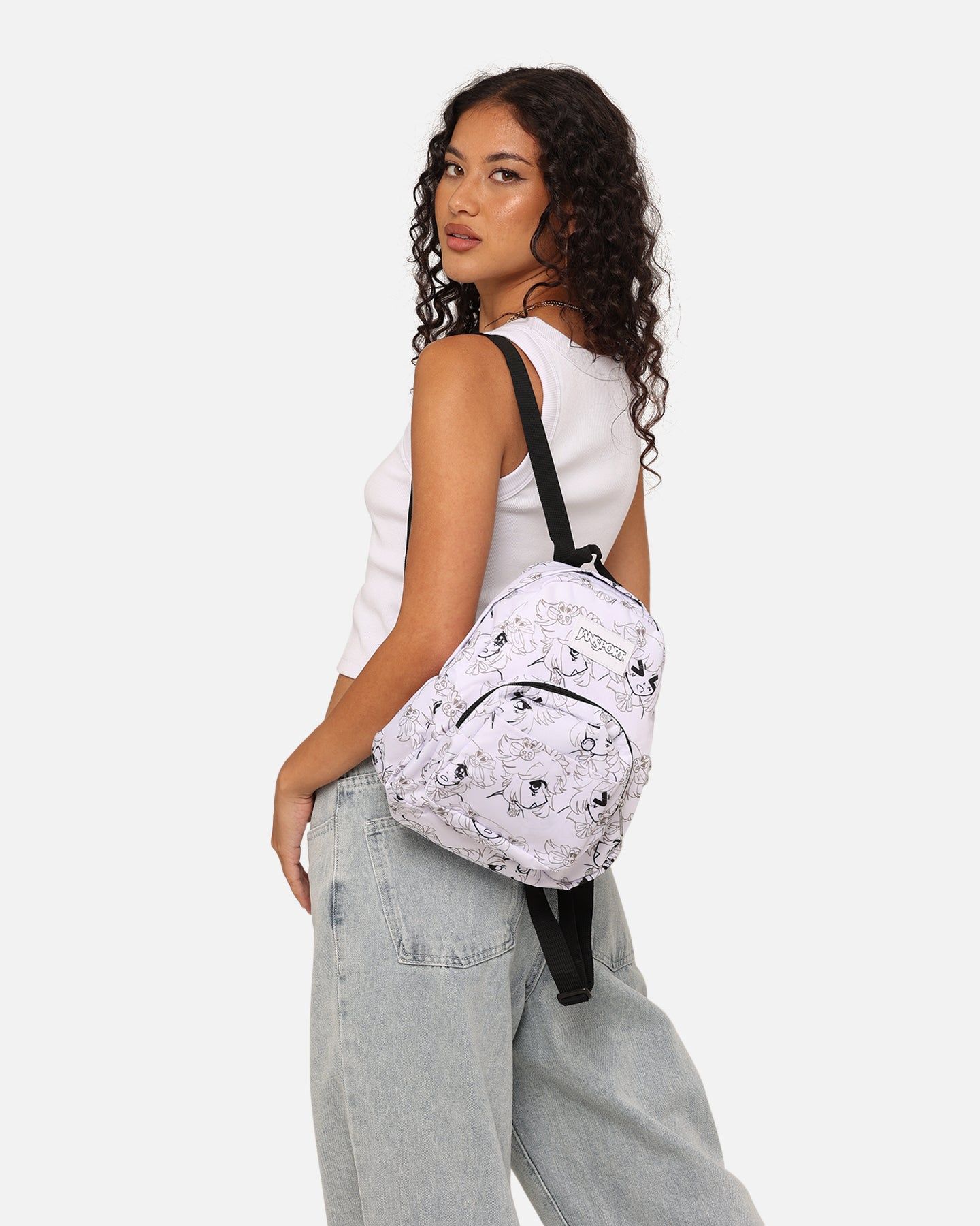 Jansport Half Pint Mini Backpack Manga Mood | Parallel display picture 1