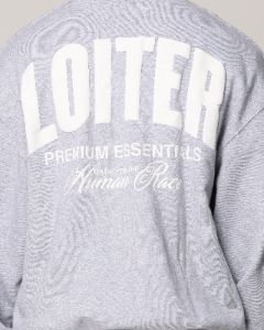 Loiter Essential Spire Crewneck Grey Marle sold by Culture Kings