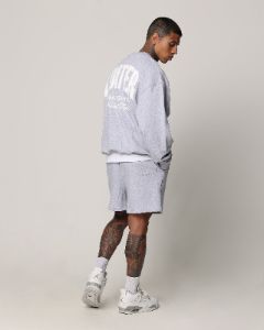 Loiter Essential Spire Crewneck Grey Marle sold by Culture Kings