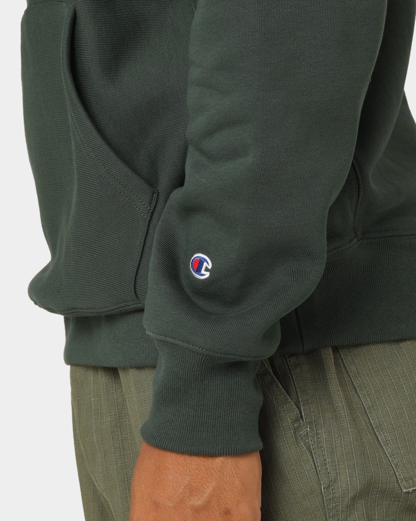 Champion Reverse Weave Track Logo Hoodie Metaphor sold by Culture Kings product image thumbnail 7