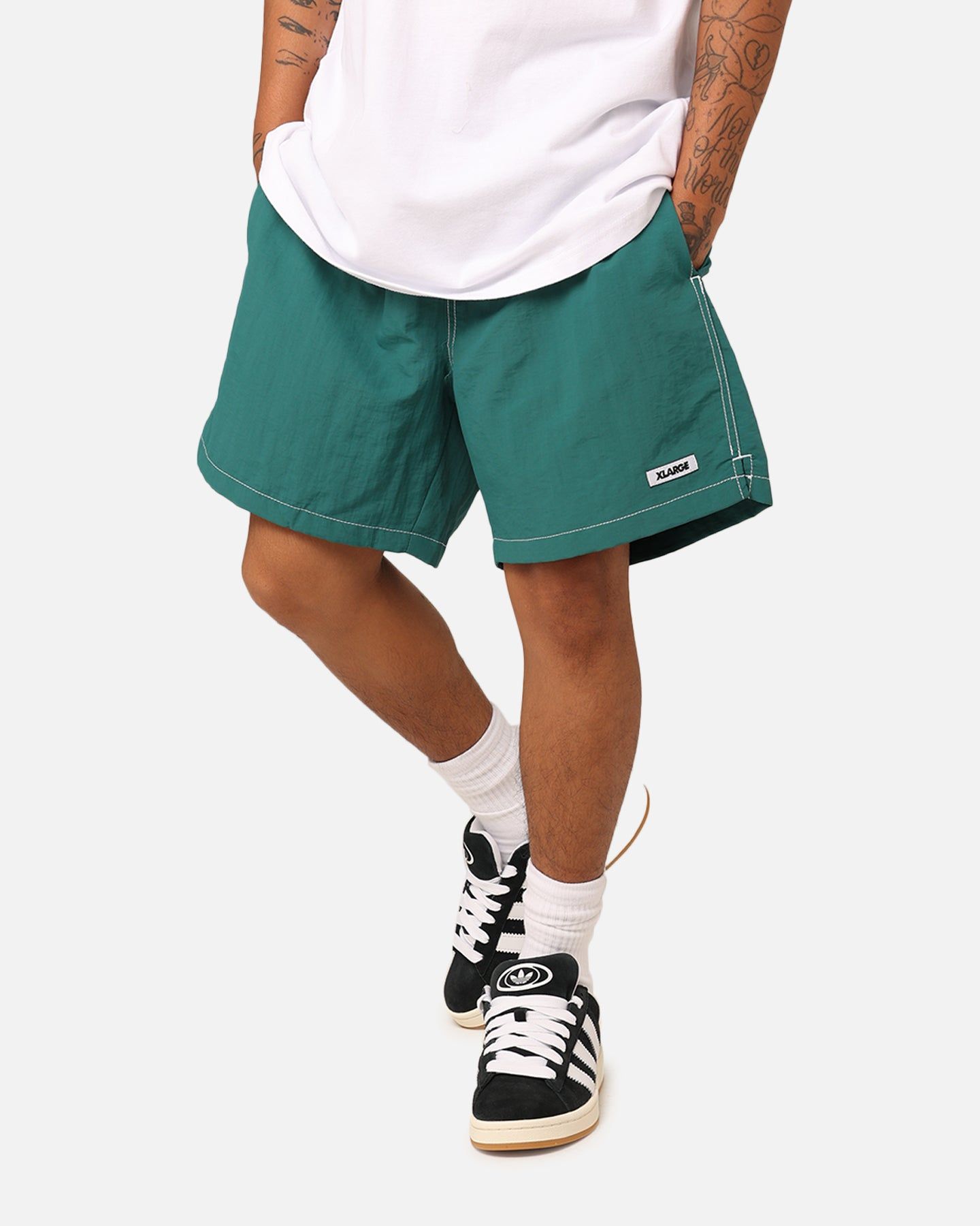 X-Large Contrast Hike Shorts Pine sold by Culture Kings