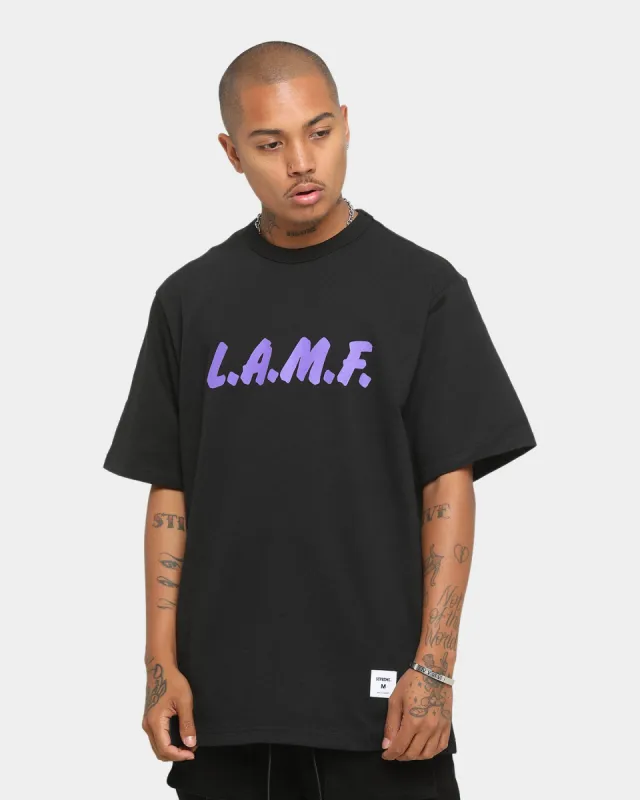 Supreme L.A.M.F Short Sleeve T-Shirt Black sold by Culture Kings