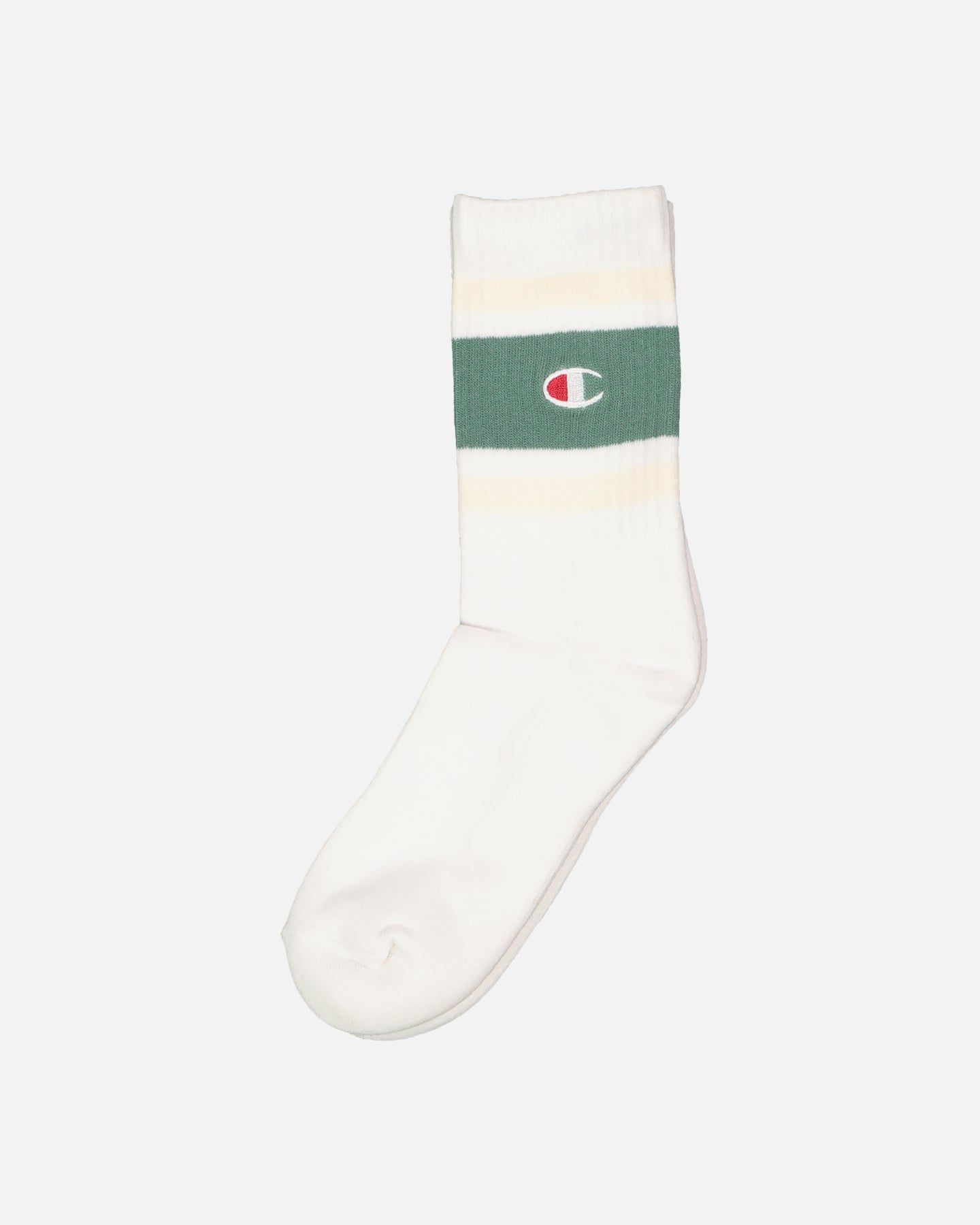 Champion Lifestyle Mixed Crewcut Socks 2 Pack White/Vert Jade sold by Culture Kings product image thumbnail 2
