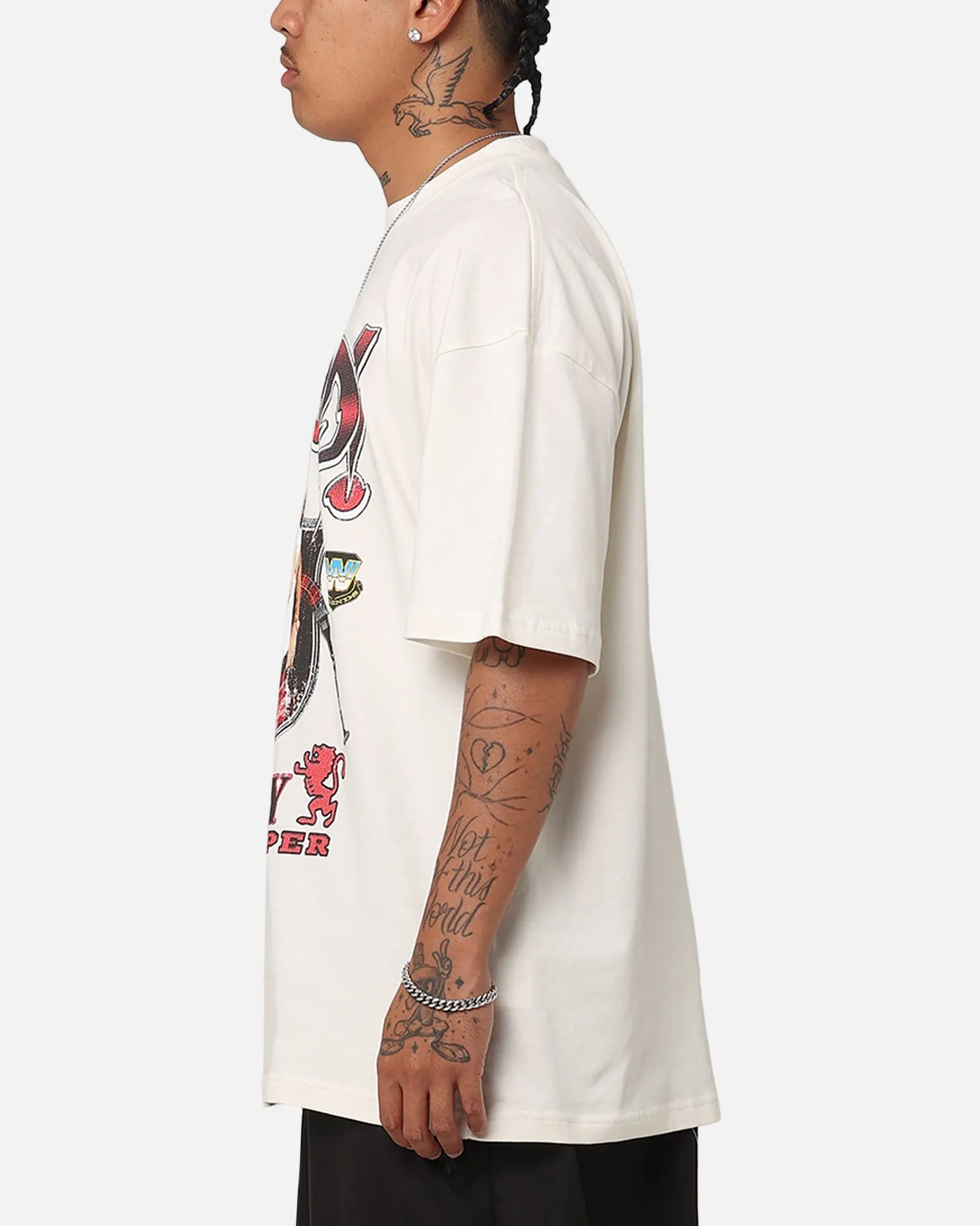 Culture Kings X WWE Roddy "Rowdy" Piper Vintage T-Shirt Off White sold by Culture Kings product image thumbnail 5