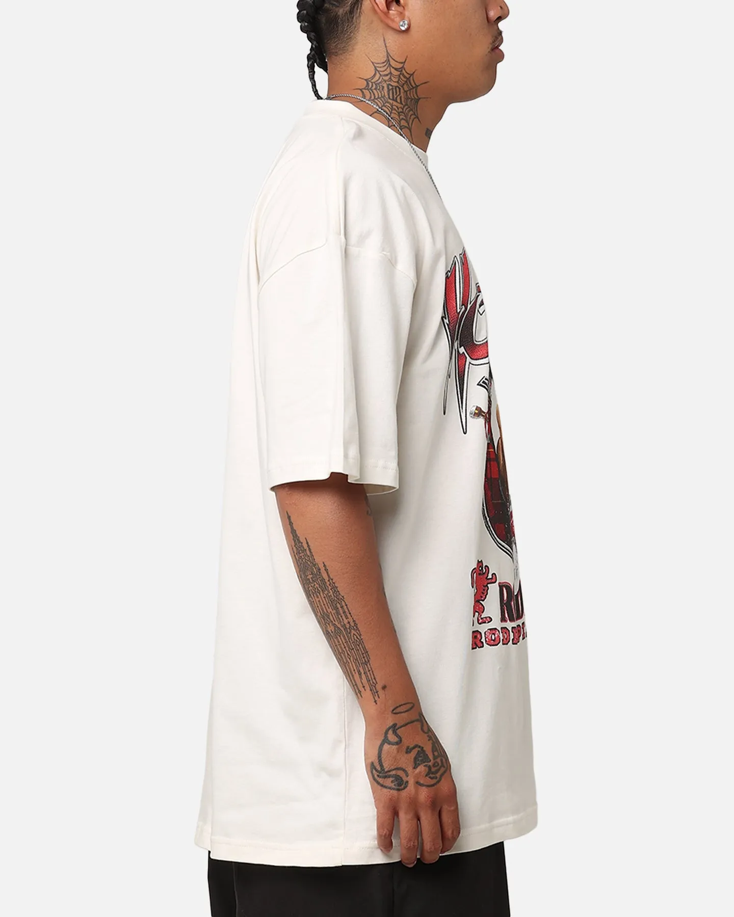 Culture Kings X WWE Roddy "Rowdy" Piper Vintage T-Shirt Off White sold by Culture Kings product image thumbnail 4